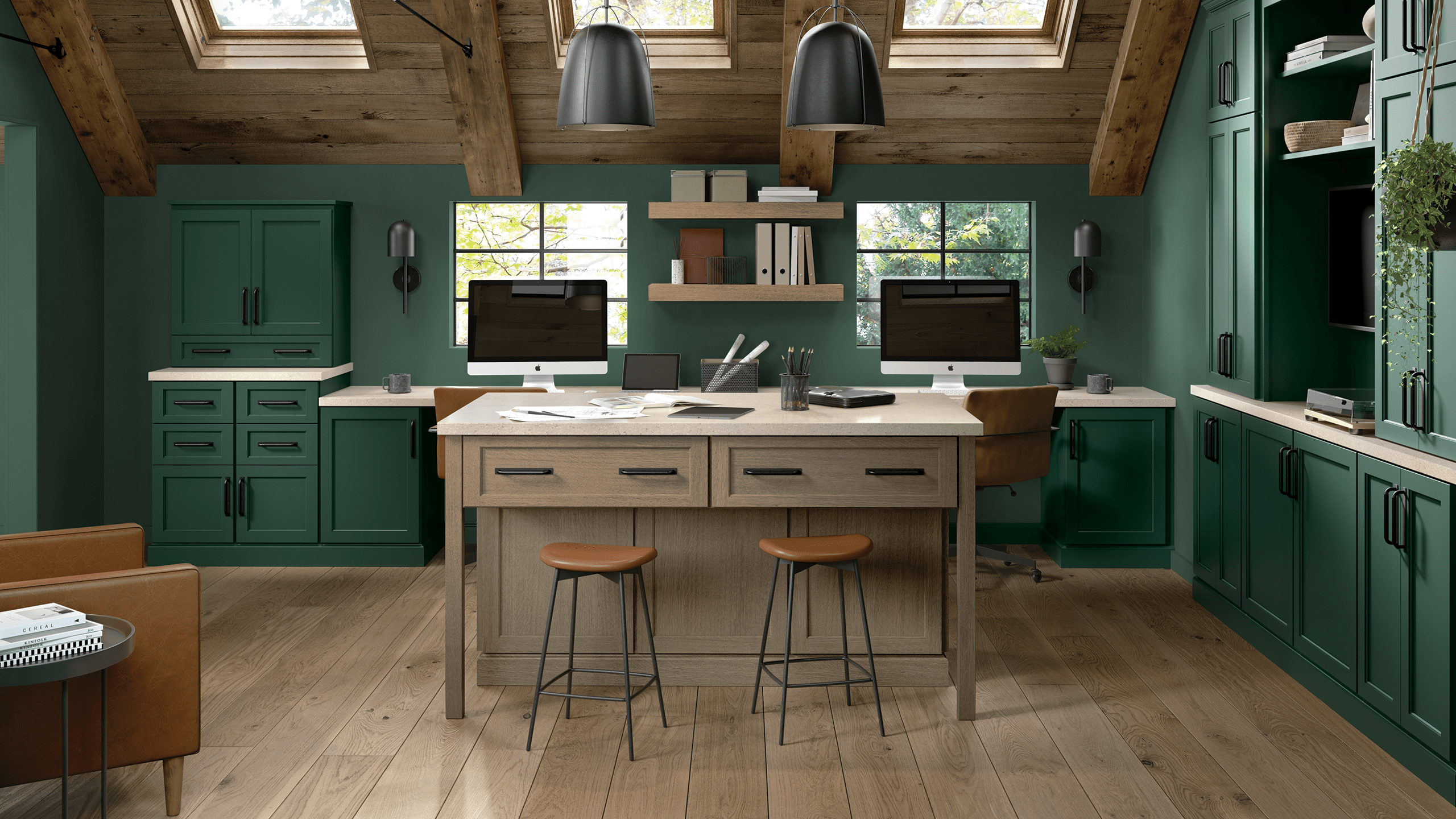 affordable stock Partial Overlay Cabinets NJ