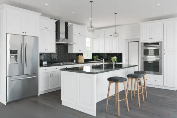 A White Kitchen Cabinets