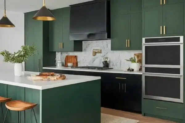 Get Info On Our NJ Green Kitchen Cabinets