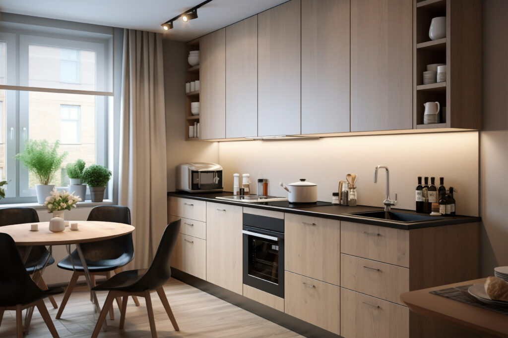 Two-Toned Kitchen Cabinets in NJ