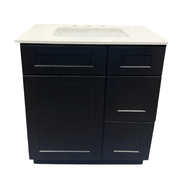Black Shaker Vanity