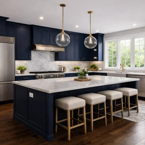 TruPly-Euro-Modern-navy-kitchen-with-brass-accents.webp